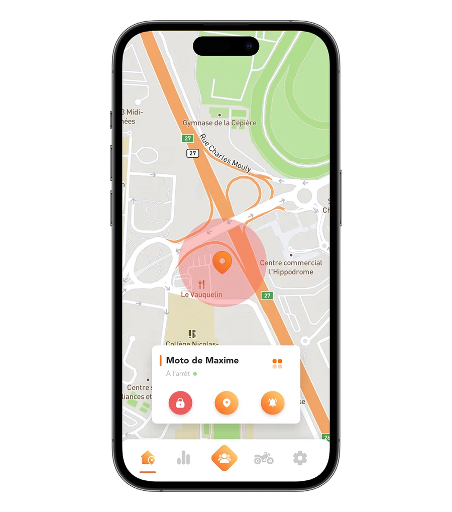 localisation Réception de courses et services de transports